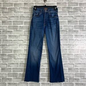 MOTHER High Rise Jeans in Blue